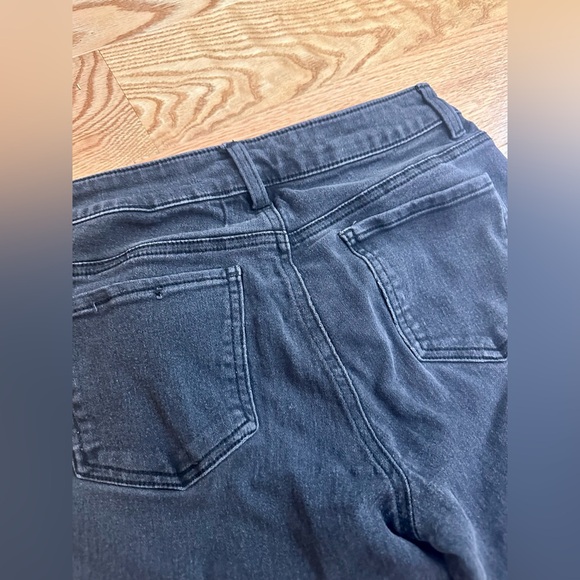 Girls Jeans With Sequins D. Jeans Brand Size 4 Dark Grey - Picture 5 of 5